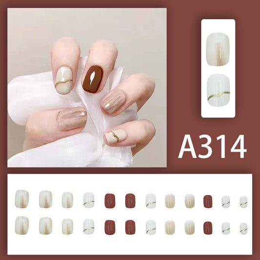 Aesthetic Moment | Squoval Press-On Nails | Reusable Nails | Nail Art | Manicure | Nail Care | Nail Polish