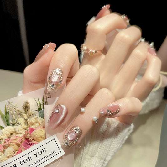 Buccellati | Ballerina Premium Hand Made Press On Nails