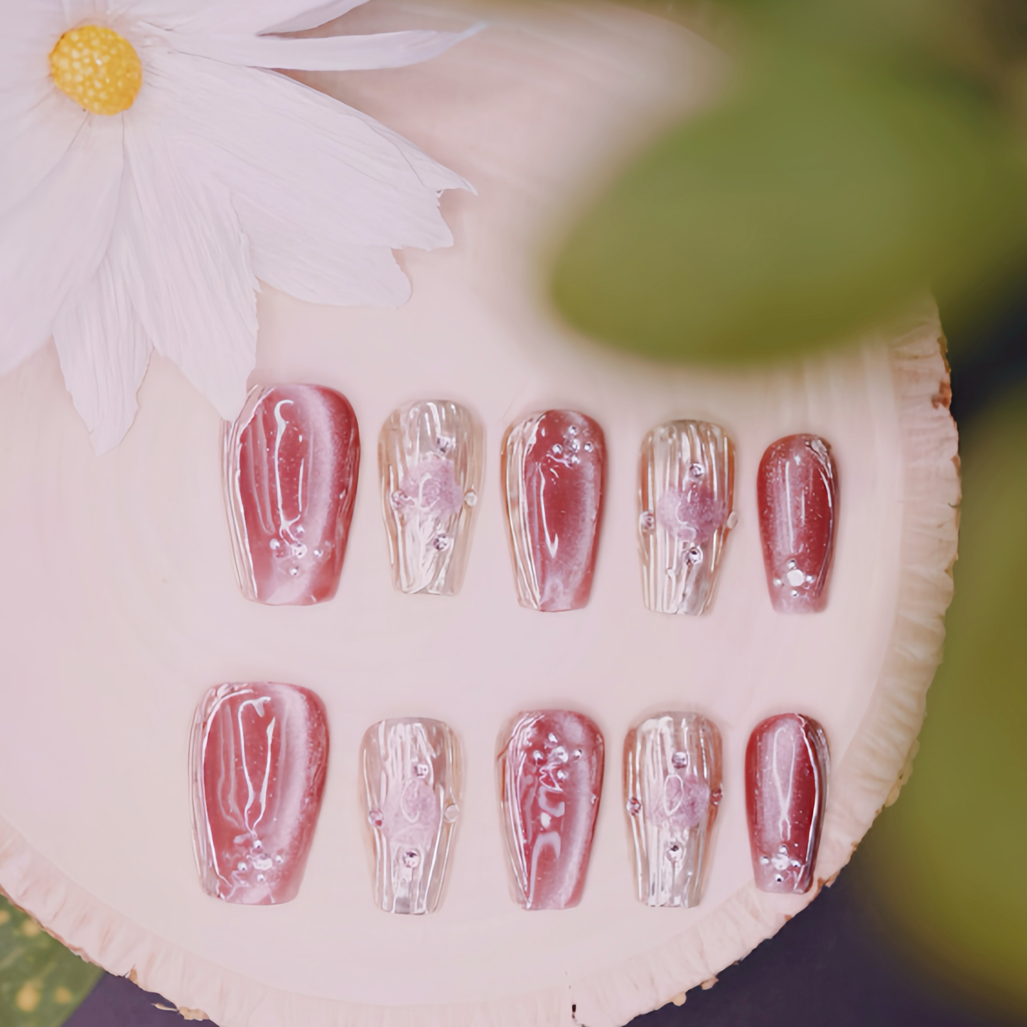 Buccellati | Ballerina Premium Hand Made Press On Nails